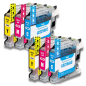 Pack 6 cartouches compatibles BROTHER LC225XL Pack 6 cartouches compatibles BROTHER LC225XL