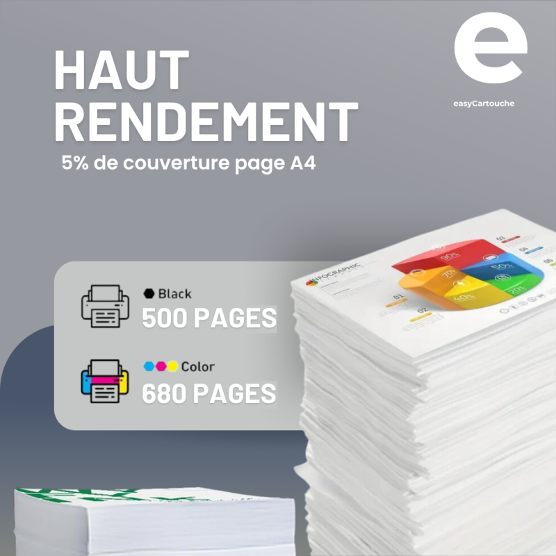Lot De 12 Cartouches Compatible Canon PGI-570XL / CLI-571XL - Premium Cartouche, Neuf