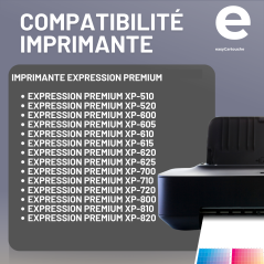 Cartouche compatible EPSON T26XL noir