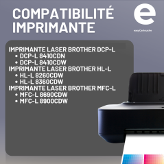 Toner Brother TN-423C Cyan Compatible | EasyCartouche