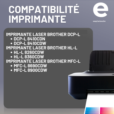 Toner compatible BROTHER TN-423C cyan