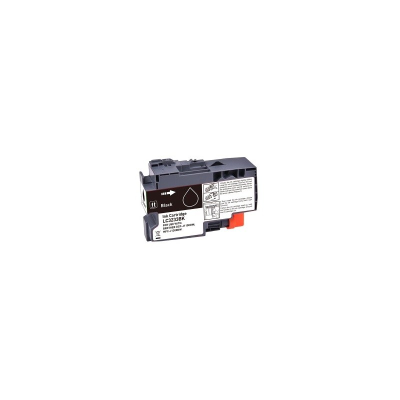 Cartouche UPrint compatible BROTHER LC3233BK NOIR Cartouche UPrint compatible BROTHER LC3233BK NOIR