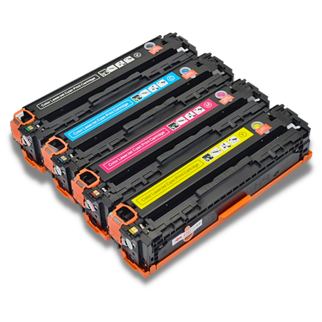 Pack 4 toners compatibles HP 415X