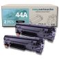 Pack de 2 toners compatibles HP 44A negro