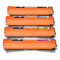 Pack de 4 toners compatibles HP 130A