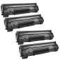 Pack de 4 Toners compatibles CANON 713 noir