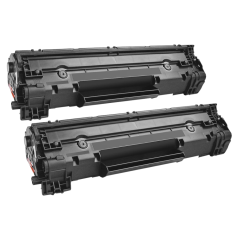 Pack de 2 Toners compatibles CANON 712 noir