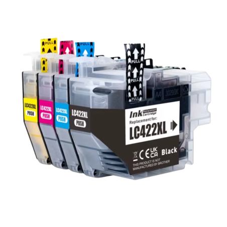 Pack 4 Cartouches Brother LC422XL Compatibles | EasyCartouche