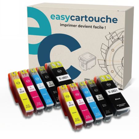 Pack 10 cartouches compatibles EPSON T26XL