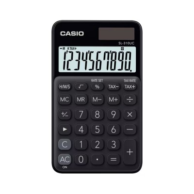 CALCULATRICE CASIO SL-310UC-BK-W-EC