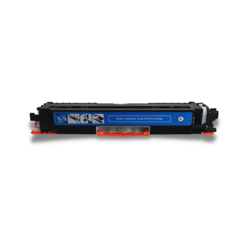 Tóner compatible HP 126A cian