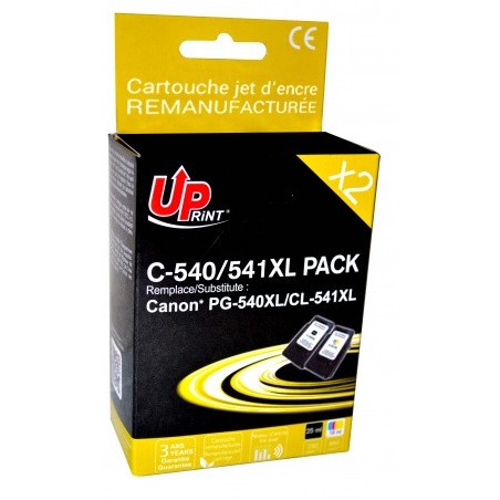 Uprint PG-540XL/CL-541XL | pack de cartuchos compatibles
