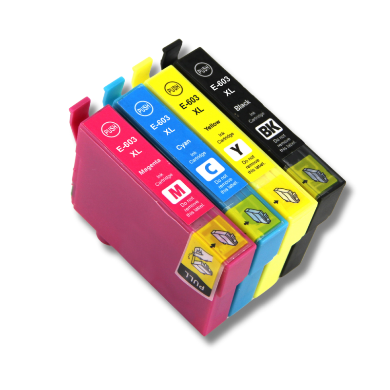 Pack 4 Cartouches compatibles EPSON 603XL Pack 4 Cartouches compatibles EPSON 603XL