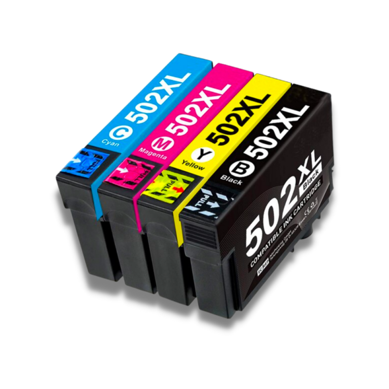 Pack 4 Cartouches compatibles EPSON 502XL Pack 4 Cartouches compatibles EPSON 502XL