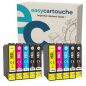 Pack de 10 cartuchos compatibles EPSON T1295 XL Pack de 10 cartuchos compatibles EPSON T1295 XL