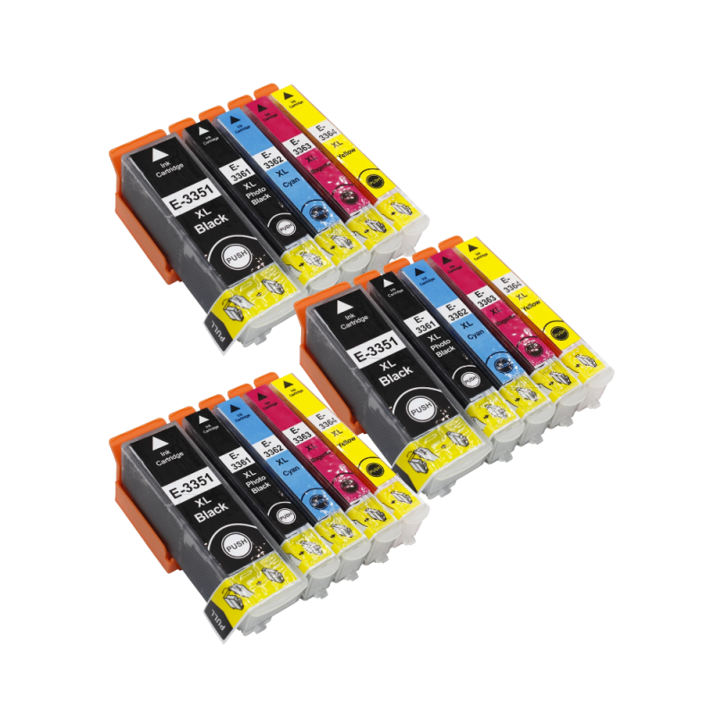 Pack 15 cartouches compatibles EPSON T33XL Pack 15 cartouches compatibles EPSON T33XL