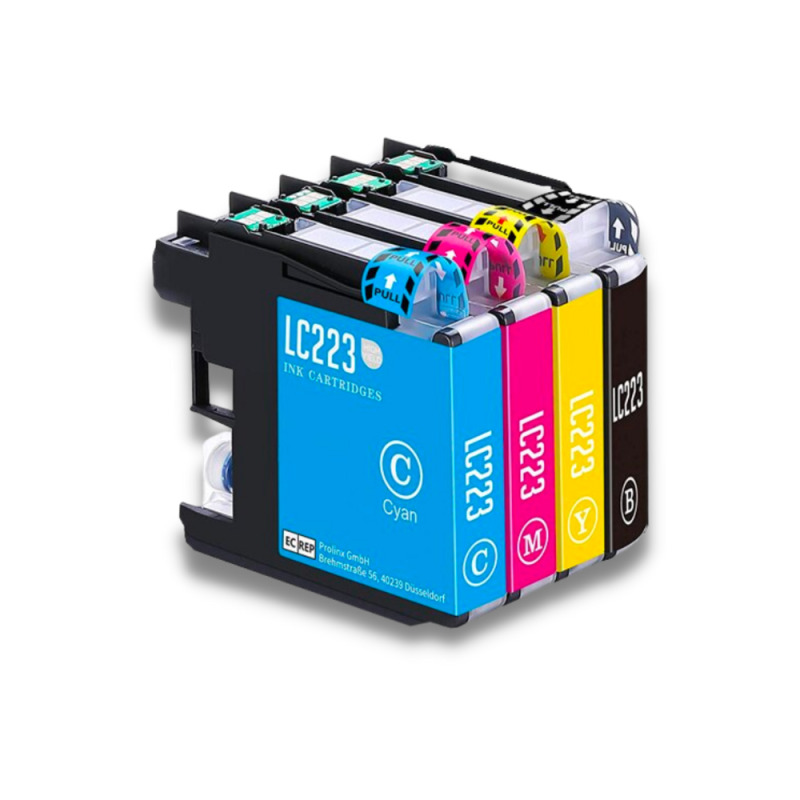 Pack 4 Cartouches compatibles BROTHER LC-223 Pack 4 Cartouches compatibles BROTHER LC-223