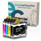 Pack 4 cartuchos compatibles BROTHER LC-123