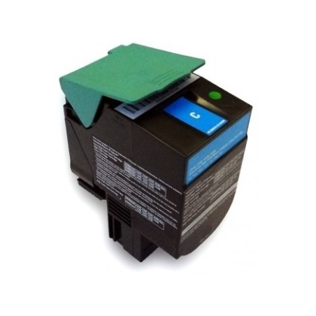Tóner compatible LEXMARK C540H1CG cian | ahorra en impresión
