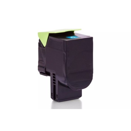 Tóner compatible LEXMARK 71B2HC0 cian | CS417/CS517