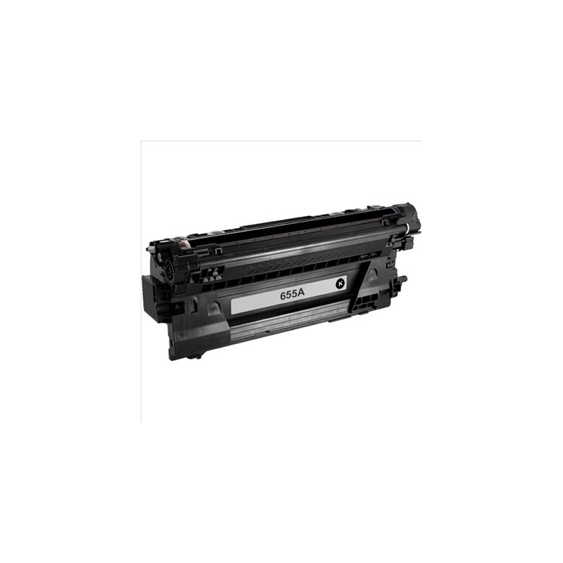 Tóner compatible HP 655A negro
