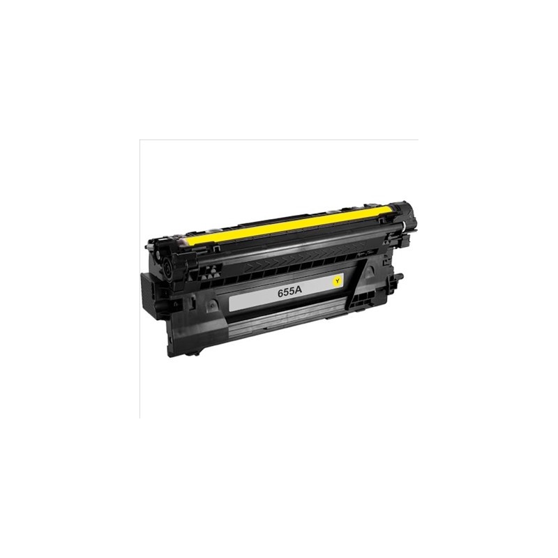 Tóner compatible HP 655A amarillo Tóner compatible HP 655A amarillo