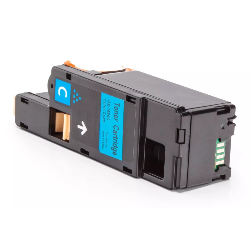 Tóner compatible DELL 593-11129 cian Tóner compatible DELL 593-11129 cian