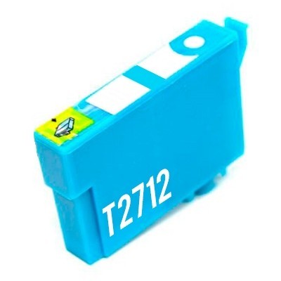 Cartouche compatible EPSON 27XL cyan – Alta calidad