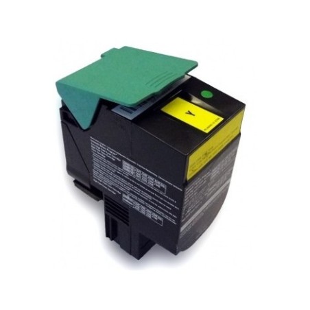 Tóner compatible LEXMARK C540A1YG amarillo | ahorra en impresión