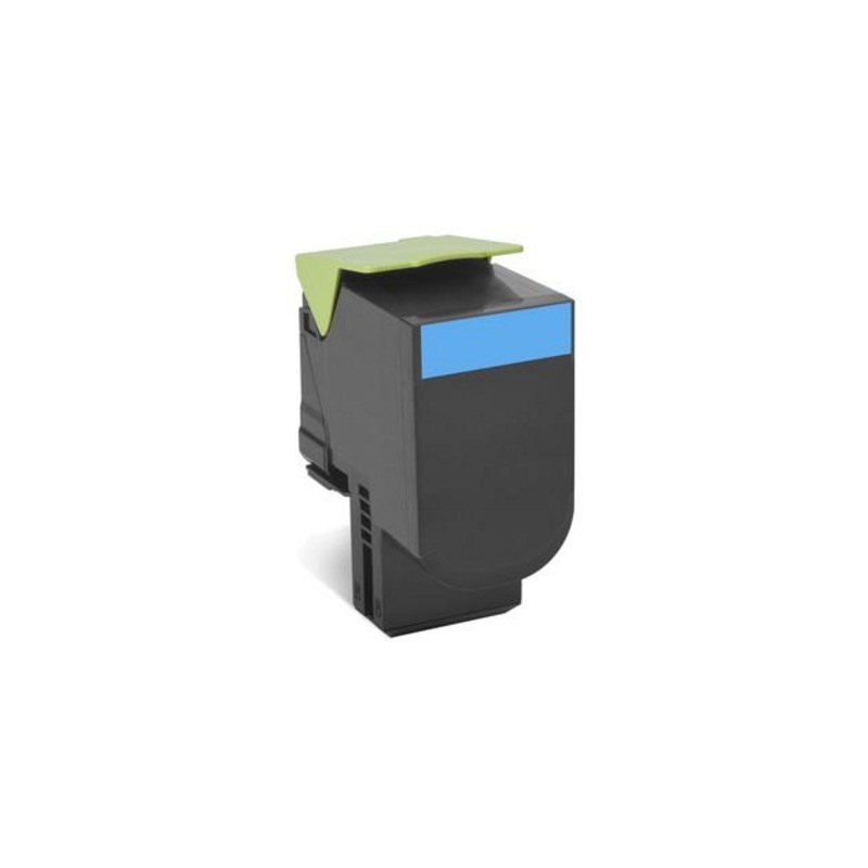 Tóner compatible LEXMARK 24B6008 cian