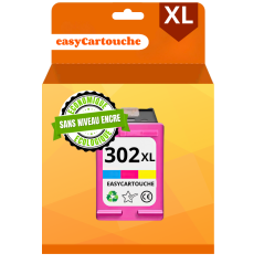 Cartouche compatible HP 302XL CL - SANS NIVEAU ENCRE