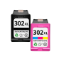 HP 302XL pack 2 cartuchos compatibles negro y color