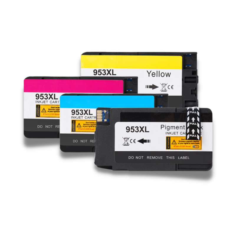 Pack 4 Cartouches compatible HP 953XL Pack 4 Cartouches compatible HP 953XL