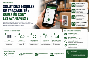 Solutions mobiles de traçabilité : quels en sont les avantages ?