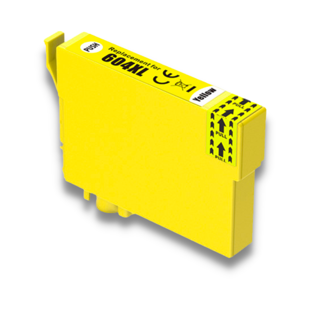 Cartouche compatible avec Epson 604XL jaune Cartouche encre jaune compatible